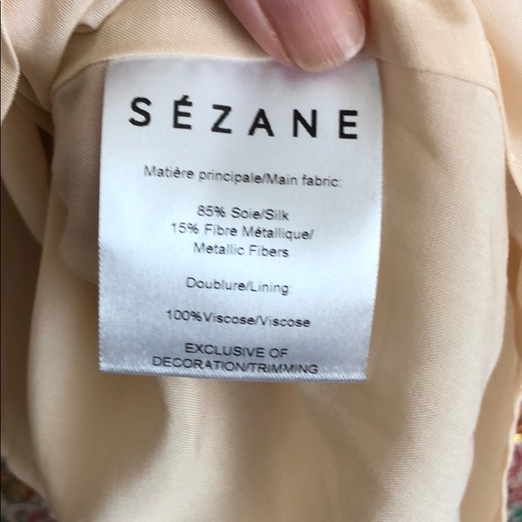 NWT Sezane Andrew dress in Cashmere print - Picture 10 of 10